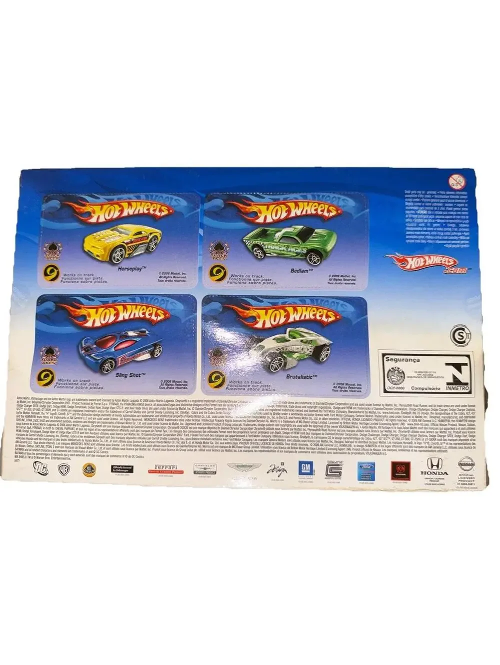Hot Wheels 10 Gift Pack of Vehicles 2006 New In Box Diecast Car Min Box Damage